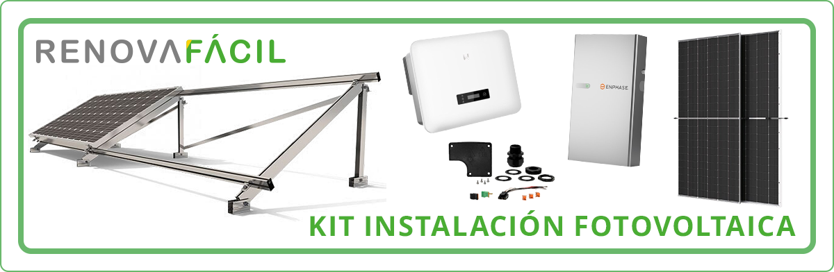 Kit solar completo: paneles, inversor y estructura